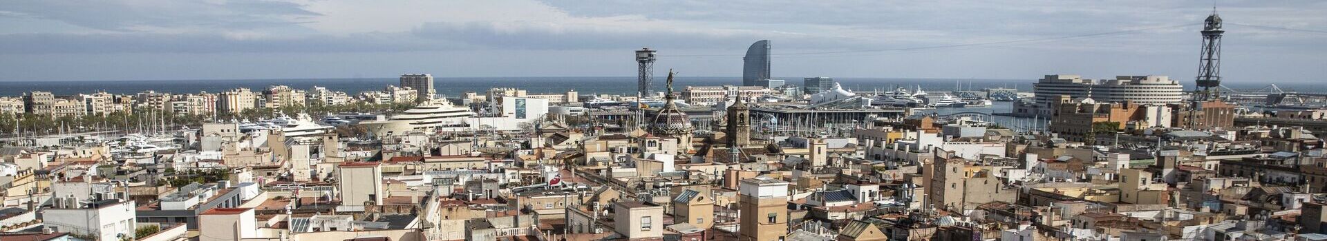 city map of barcelona with tourist attractions