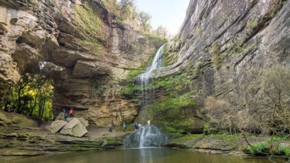 Salto de la Foradada en Cantonigròs